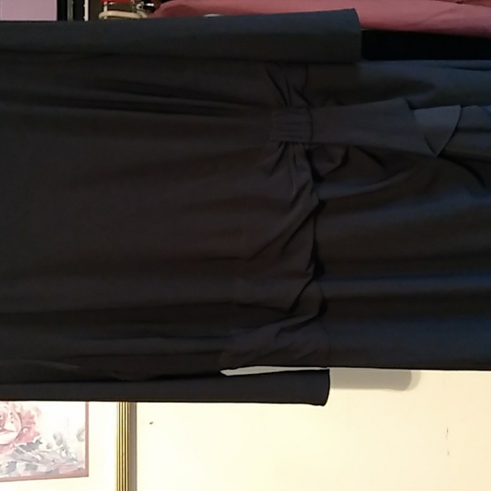 Formal black dress chaps 16w midi